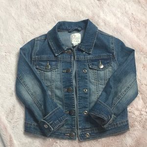 Button down denim jacket